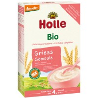 Detská bio celozrnná krupicová kaša od 4. - 6. mesiaca